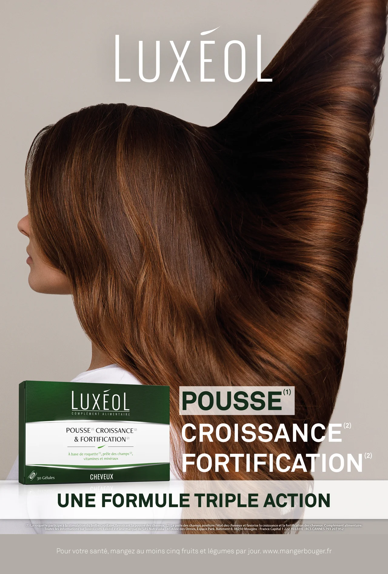 Luxéol — déclinaison de campagne Pousse